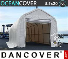 Leichtbauhalle Oceancover 5,5x20x4,1x5,3m PVC