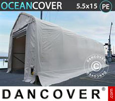 Leichtbauhalle Oceancover 5,5x15x4,1x5,3m